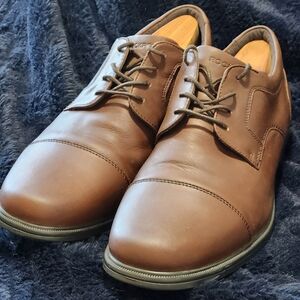 ROCKPORT MEN'S SZ 12W TAYLOR WATERPROOF CAP TOE OXFORD